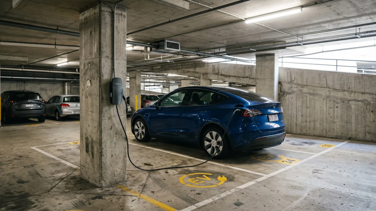 Can you install an EV charger in a Brisbane apartment without body corporate drama? in Coorparoo