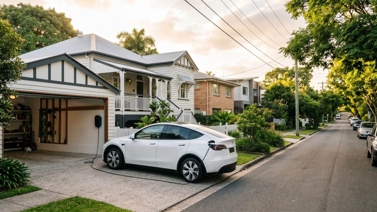 EV charger installation across Brisbane's inner south: what changes suburb to suburb? in Coorparoo