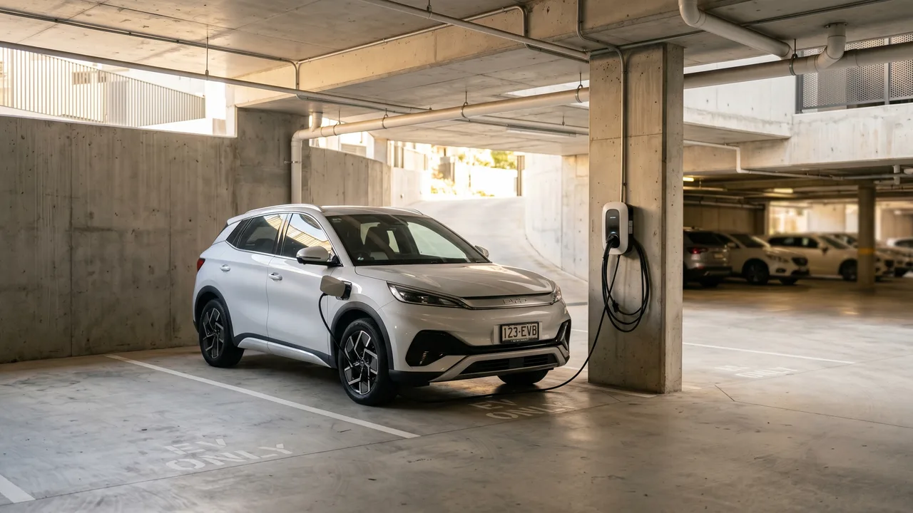 Apartment and Strata EV Charger Installation in Coorparoo