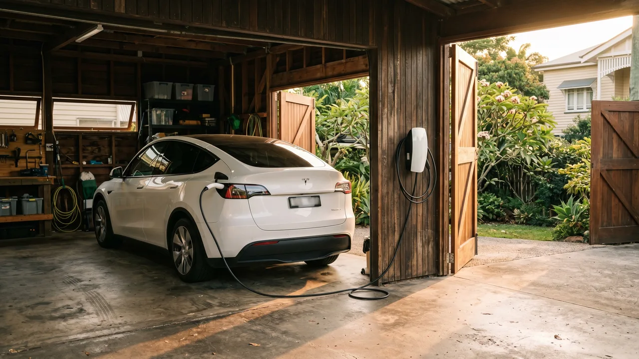 Home EV Charger Installation in Coorparoo